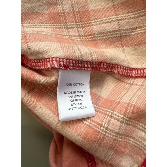 La La Land San Jacinto Flannel Shirt Size Small Plaid Button Front Ombre Western - Picture 5 of 9